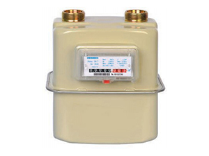 Medidor de gas tipo diafragma, con compensación de temperatura